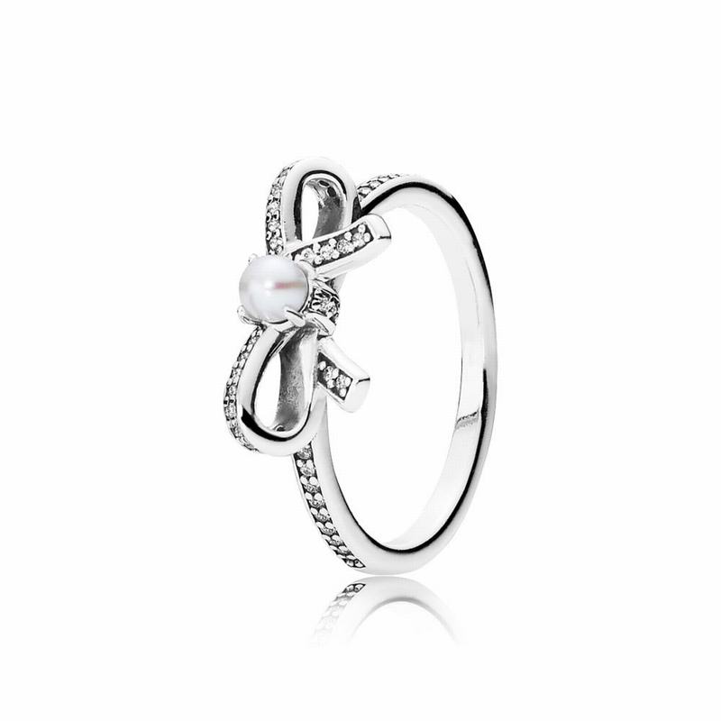 Pandora Delicate Sentiments Stackable Ring - Sterling Silver/Mixed Stones/Cubic Zirconia - Canada |